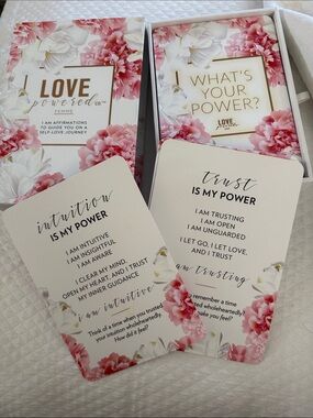Femme Affirmation Card Set - Pink Floral